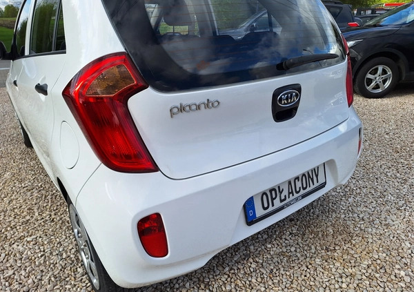 Kia Picanto cena 19999 przebieg: 138200, rok produkcji 2012 z Kleczew małe 379